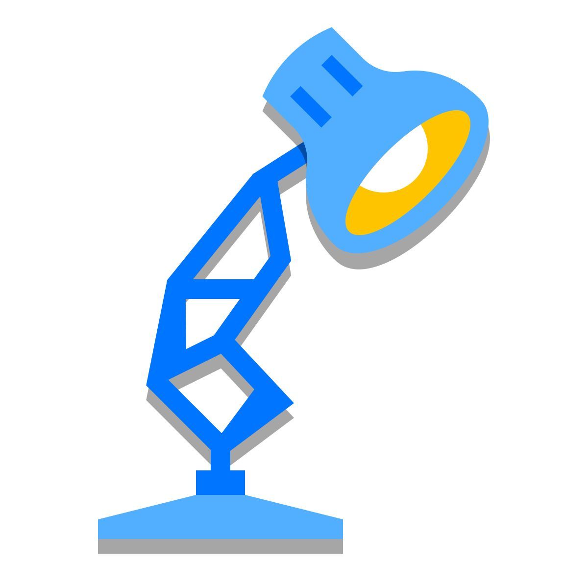 papercut style lâmpada da pixar 2 icon