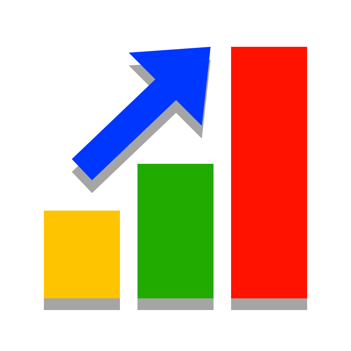 papercut style positive dynamic icon