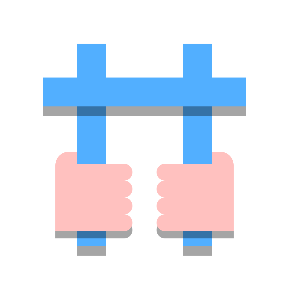 papercut style prisoner icon