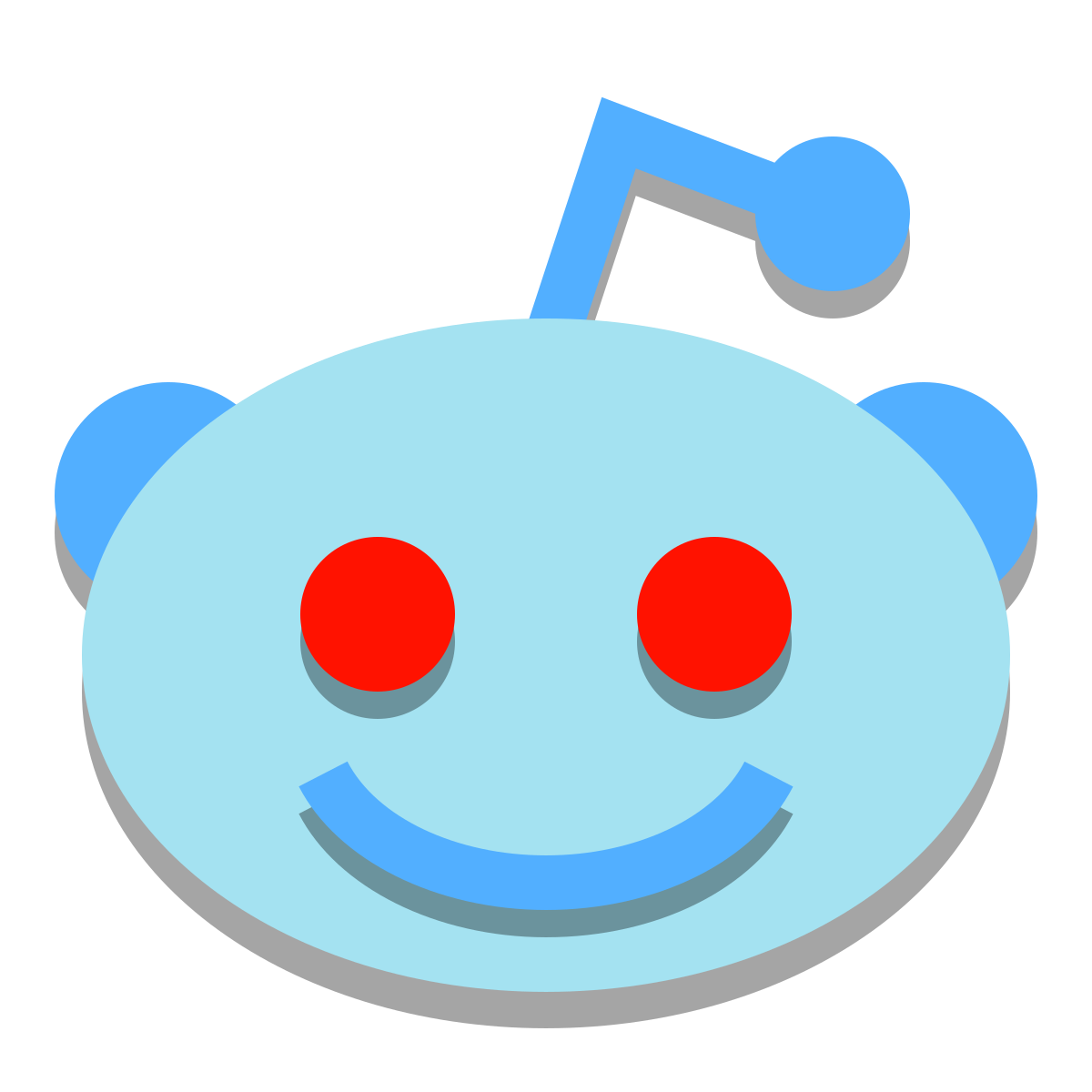papercut style reddit icon