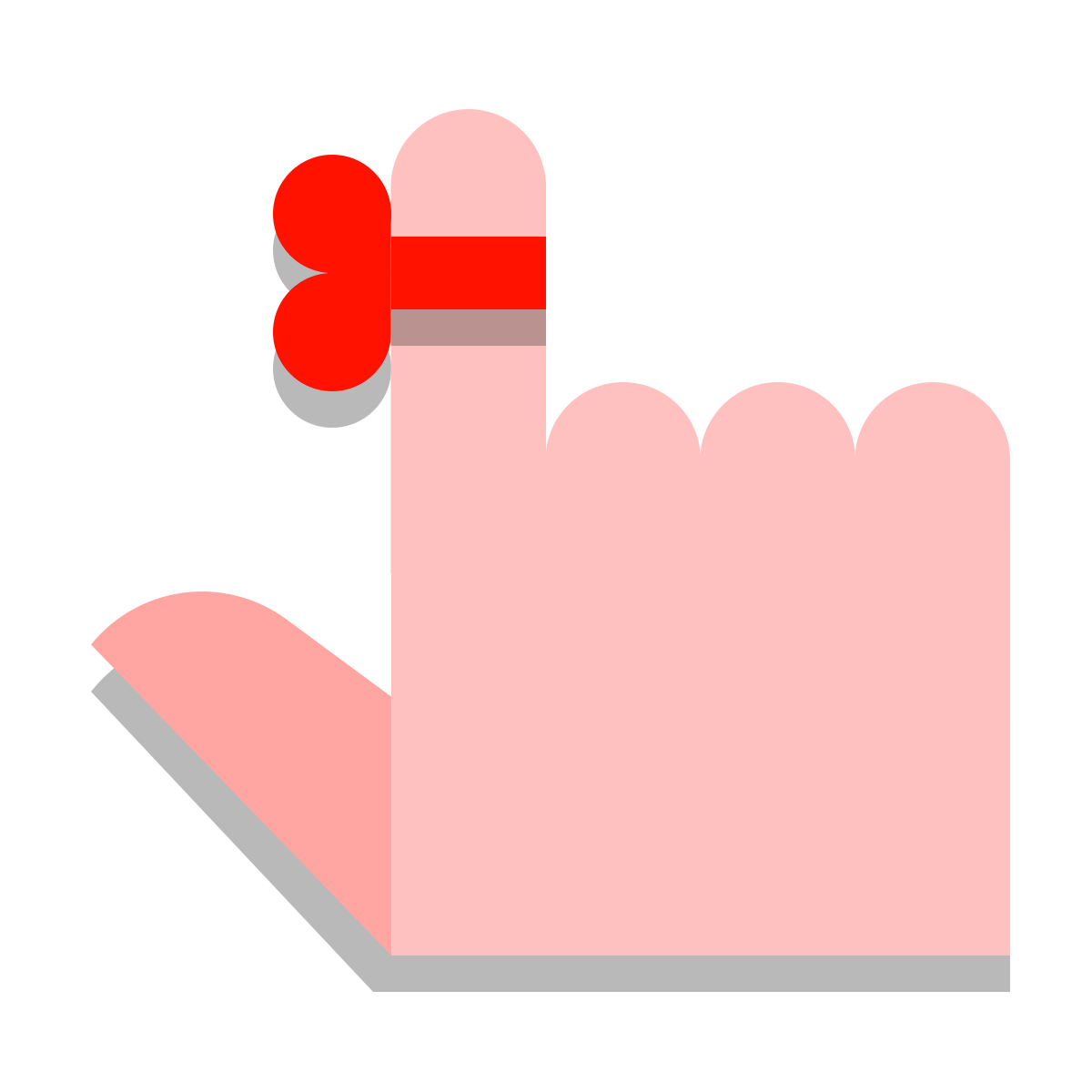 papercut style reminder icon
