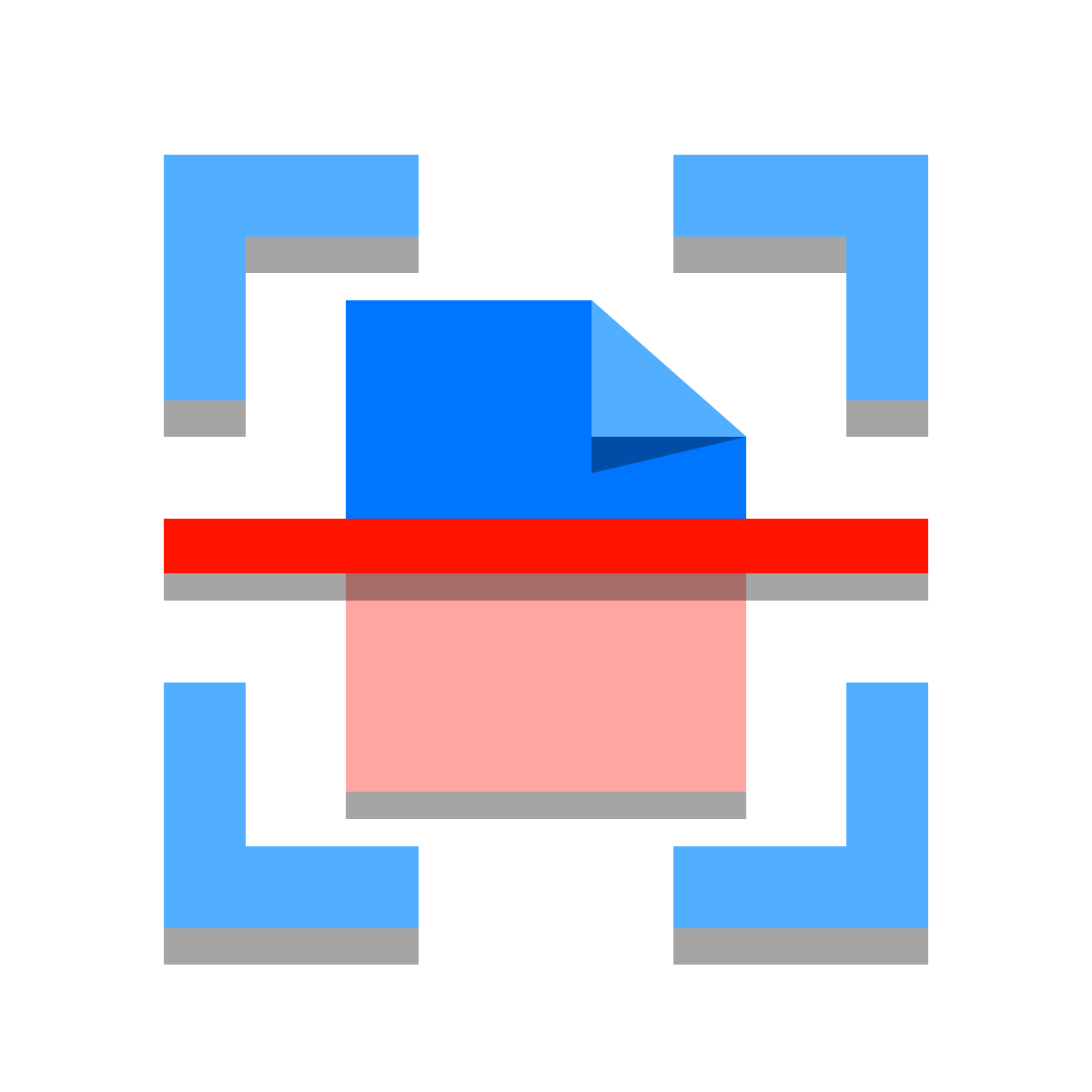 papercut style rescan document icon