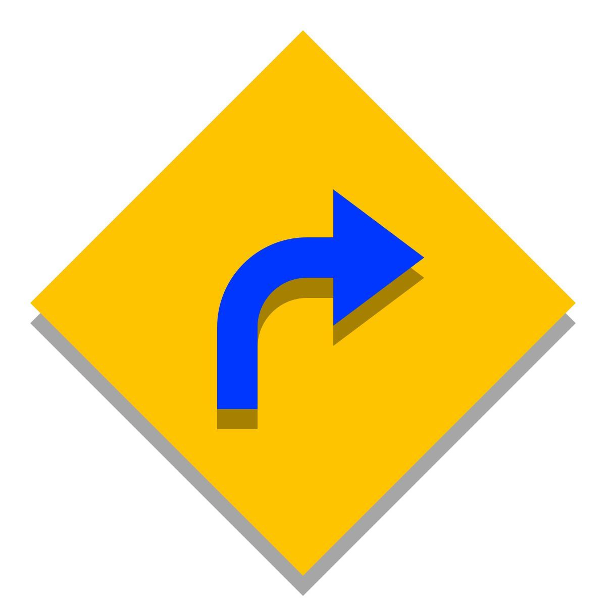 papercut style itinerario icon