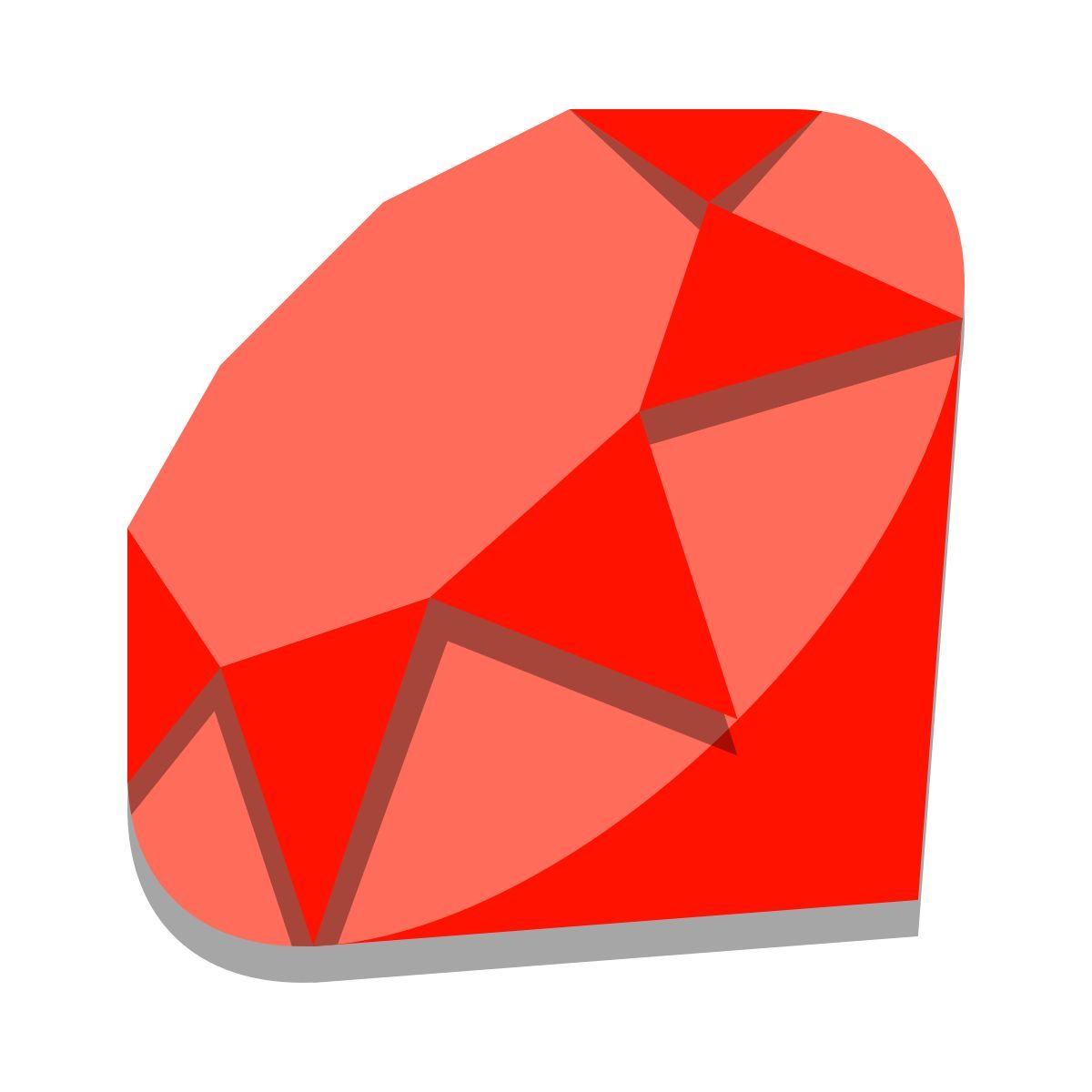 papercut style linguagem de programação ruby icon