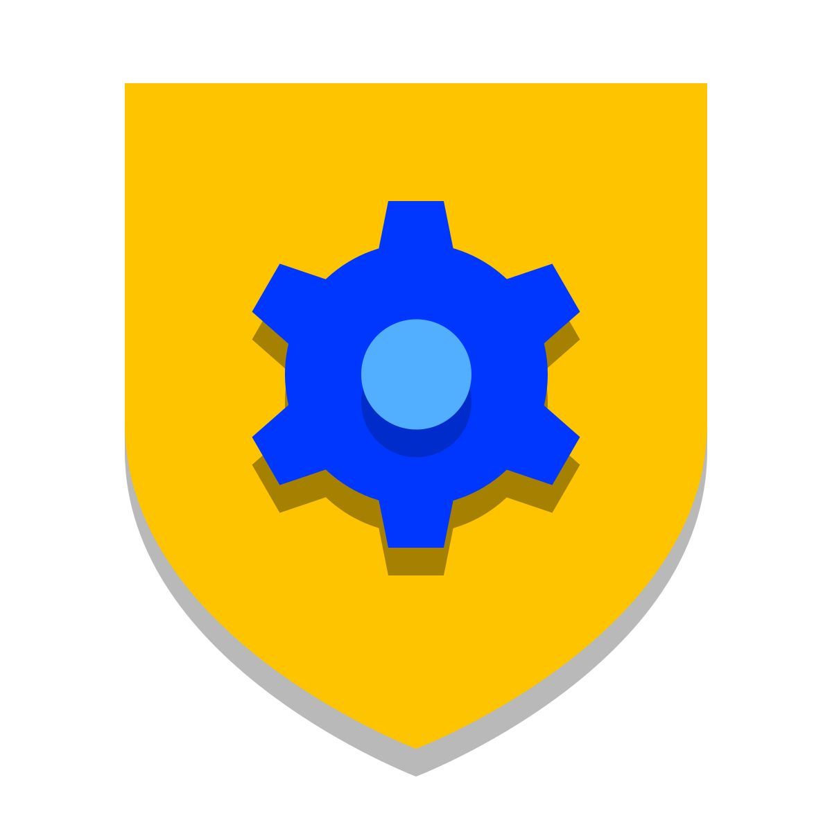 papercut style configuration de sécurité icon