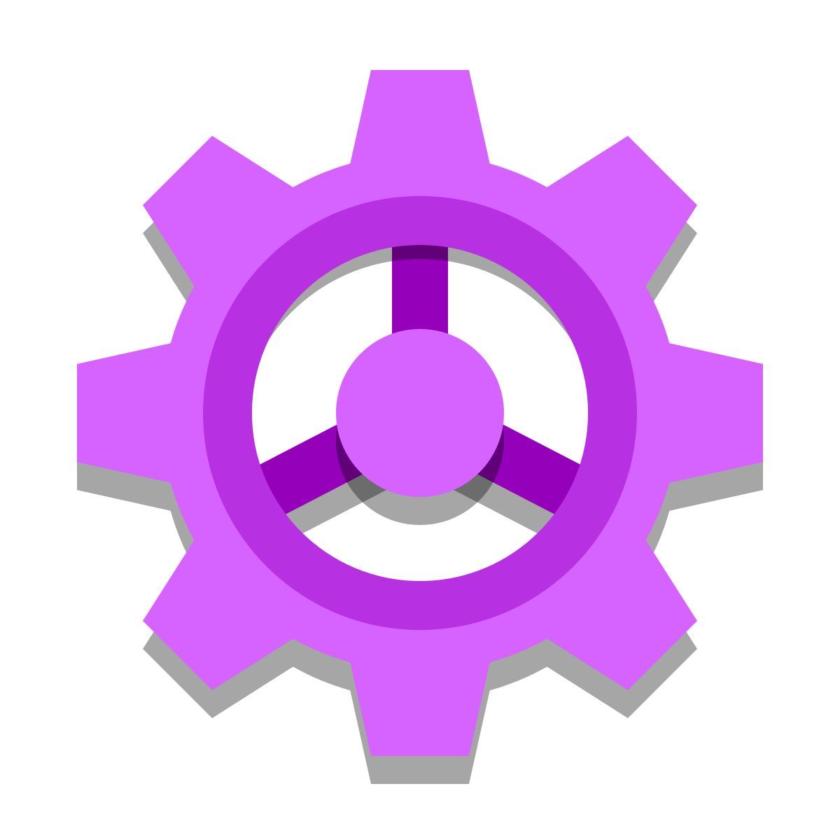 papercut style paramètres icon