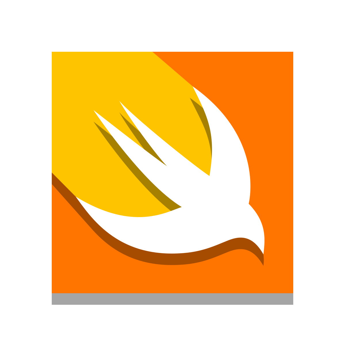 papercut style swift icon