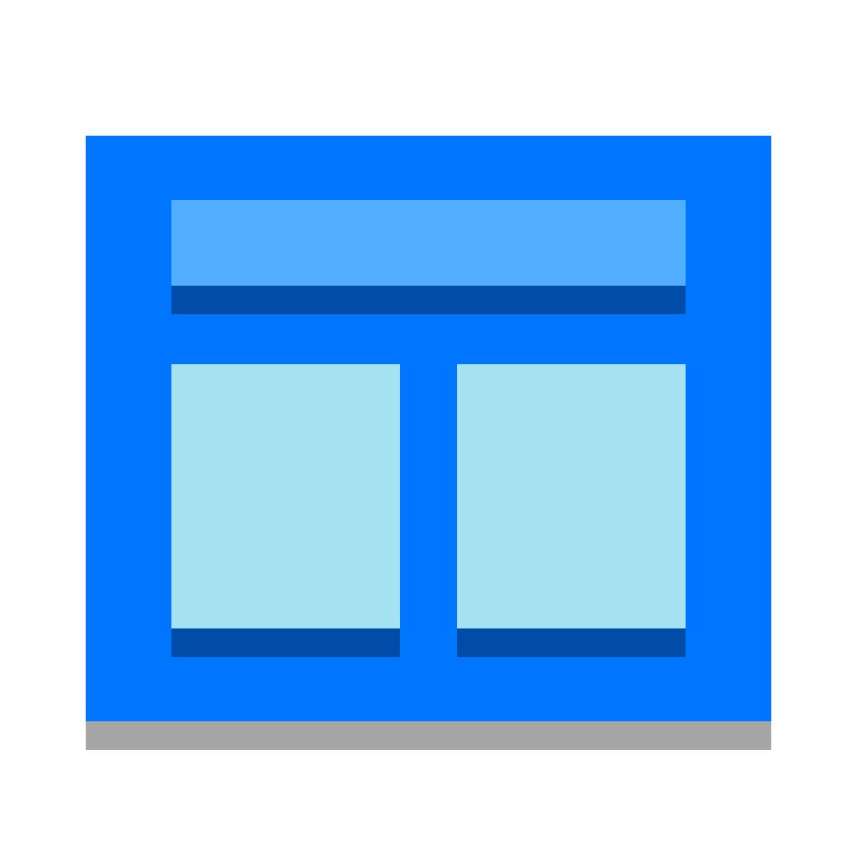 papercut style template icon