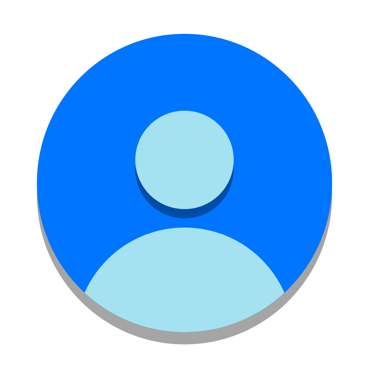 papercut style test account icon