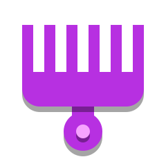 afro pick icon