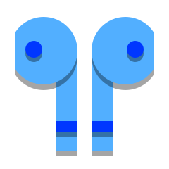 earbud headphones icon