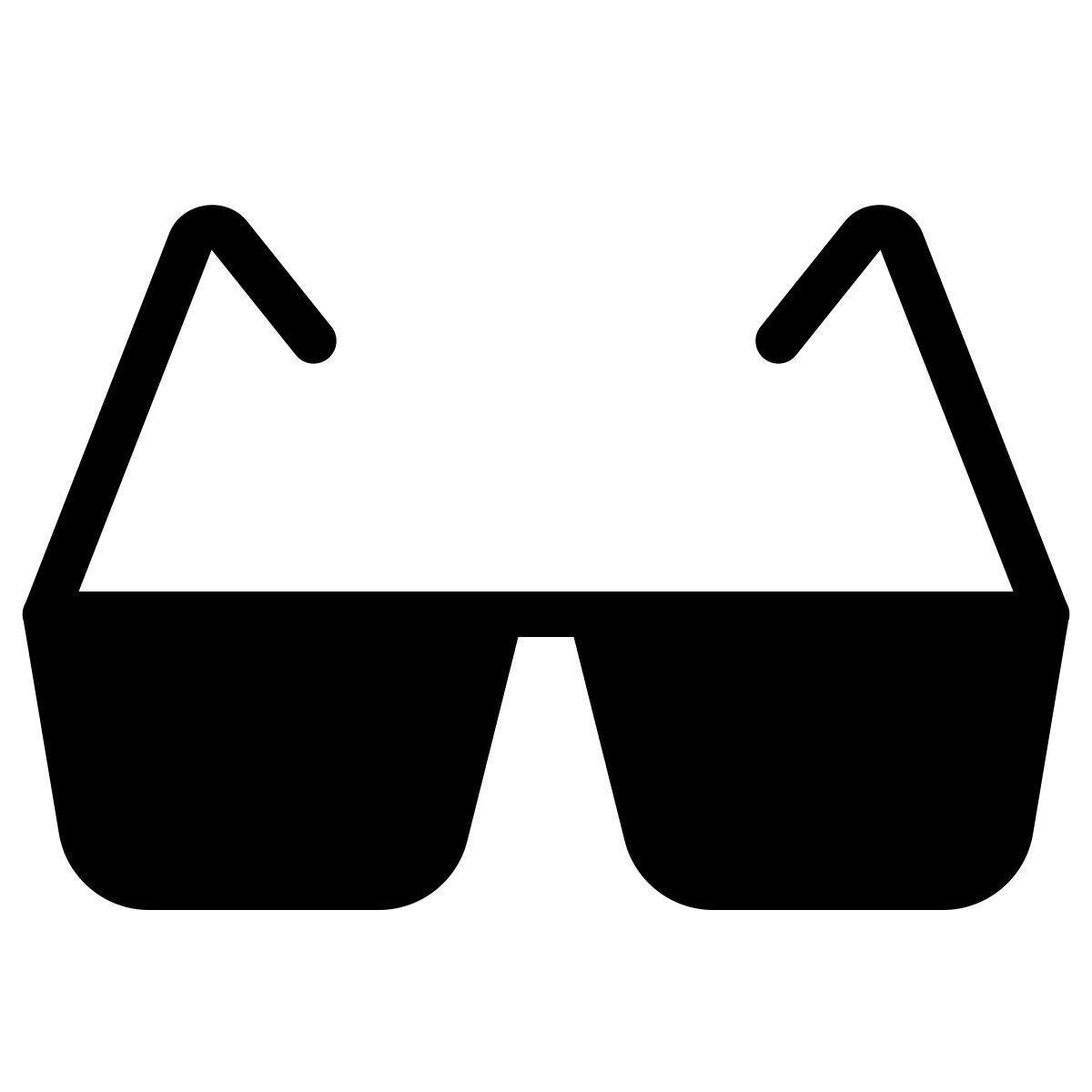 parakeet filled style gafas 3d icon