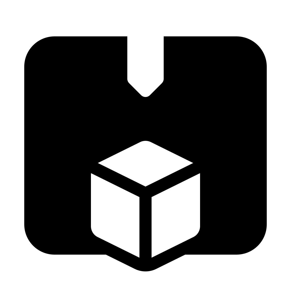 parakeet filled style 3d drucker icon