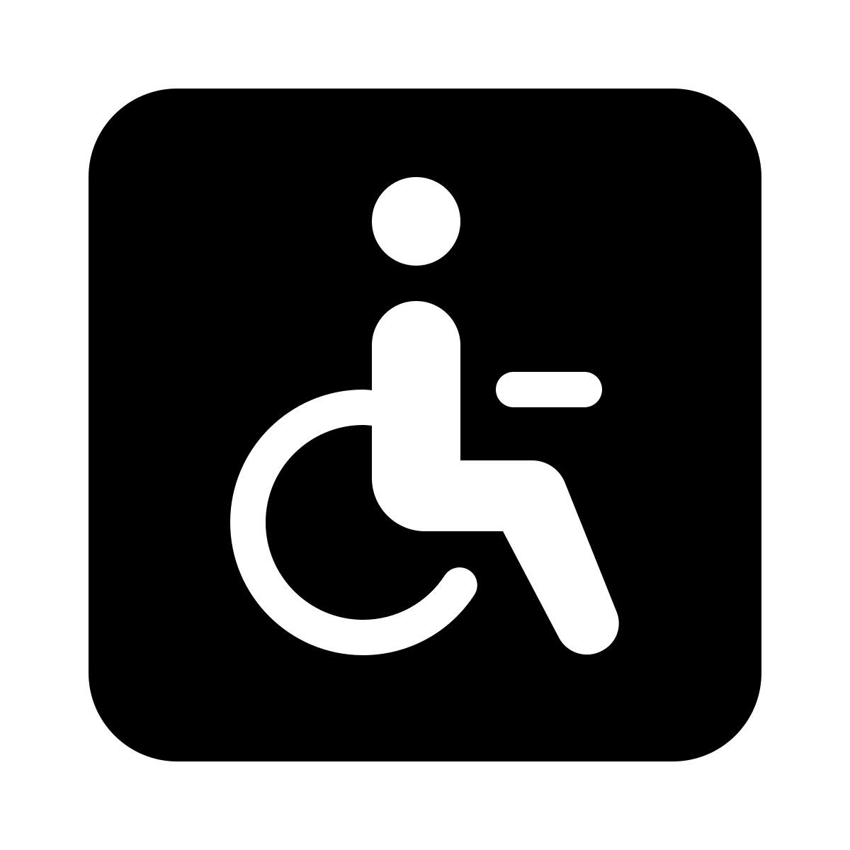 parakeet filled style assistive technology icon
