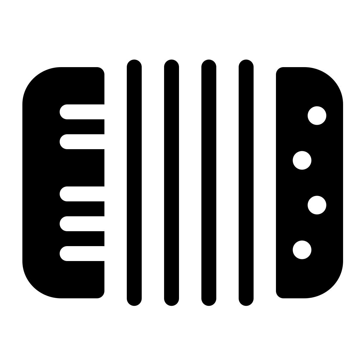 parakeet filled style 手风琴 icon