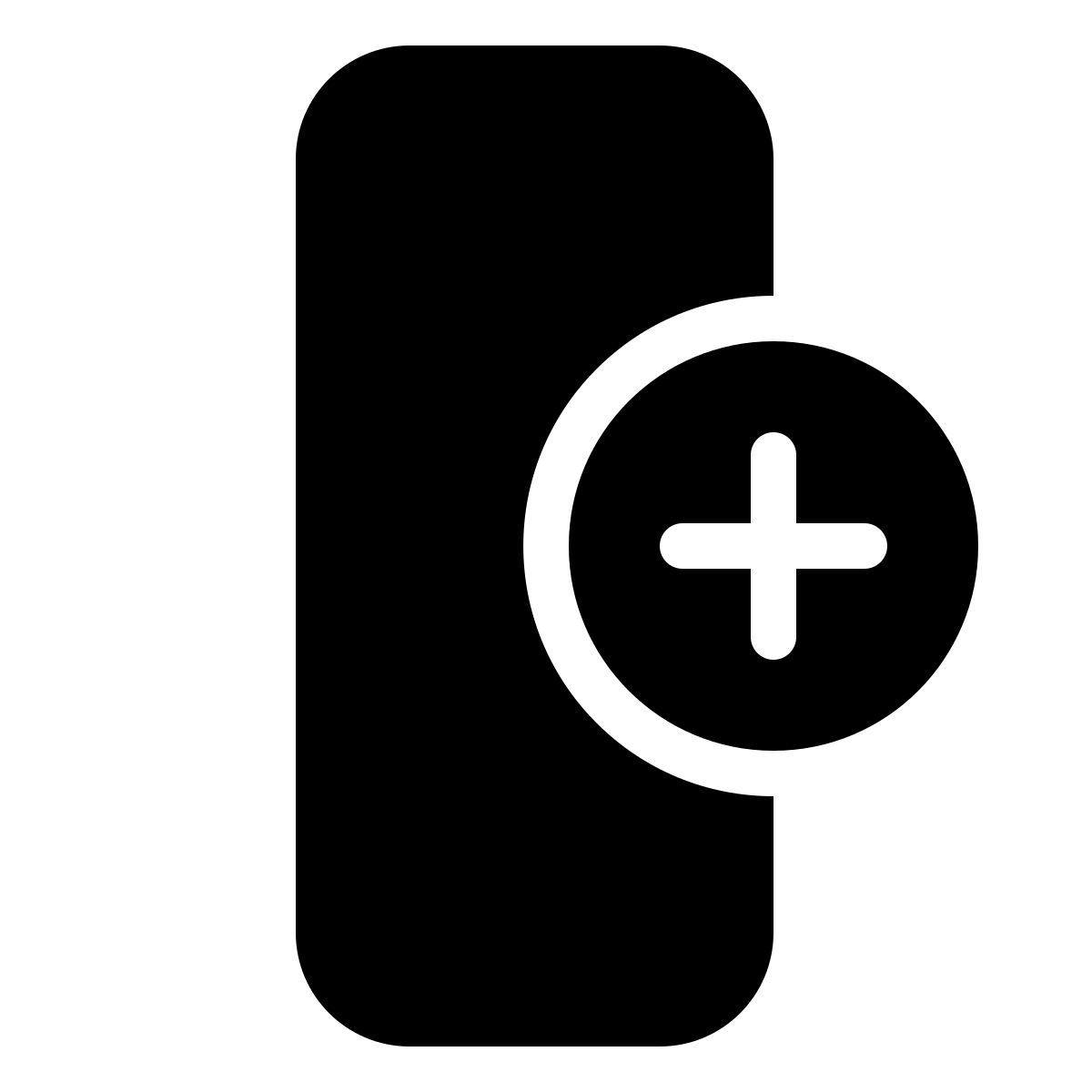 parakeet filled style add column icon