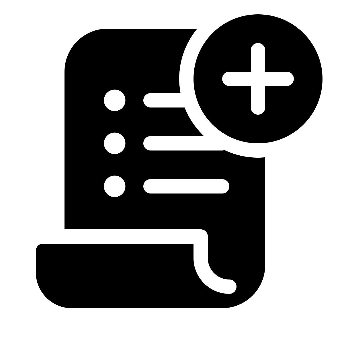parakeet filled style create document icon