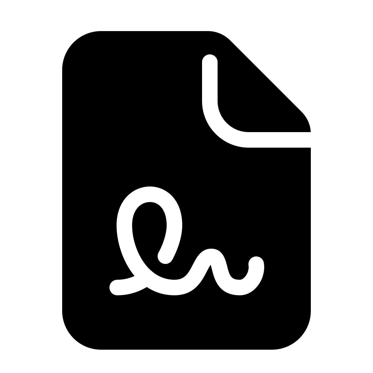 parakeet filled style agreement icon