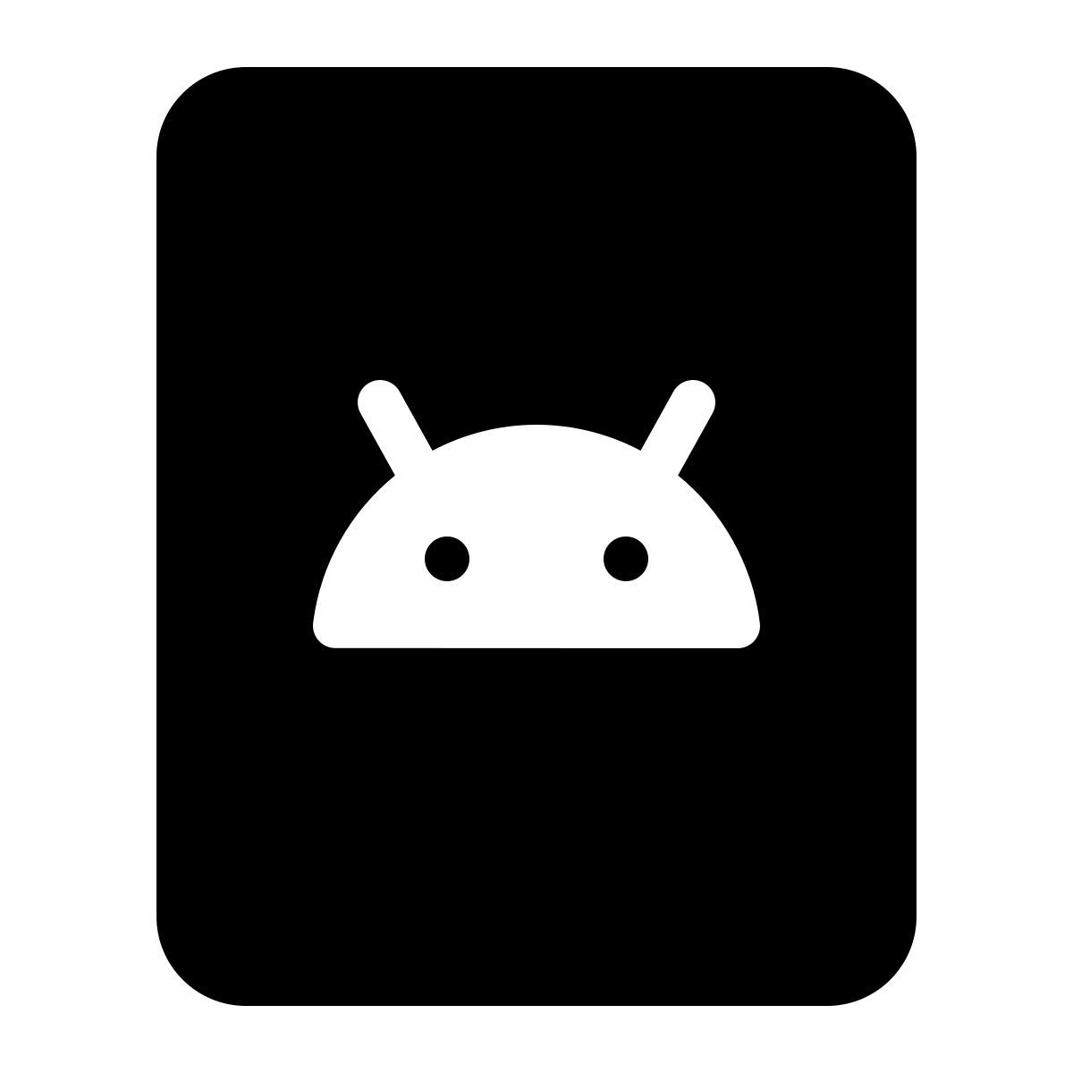 parakeet filled style android tablet icon