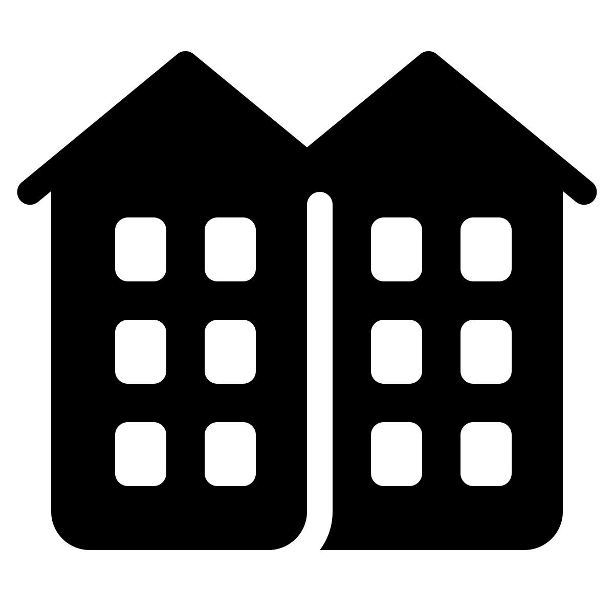 parakeet filled style appartamento icon