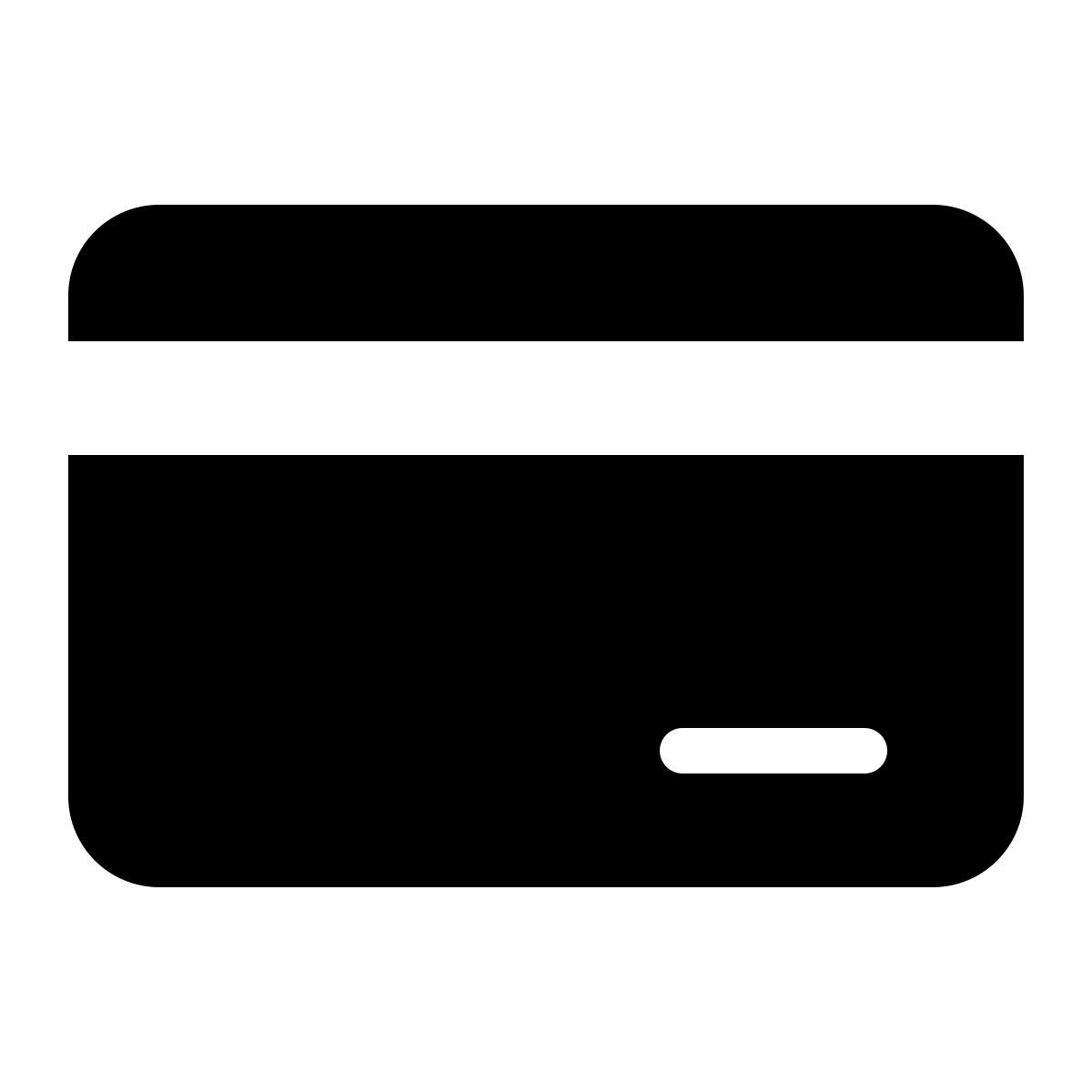 parakeet filled style magnetic card icon