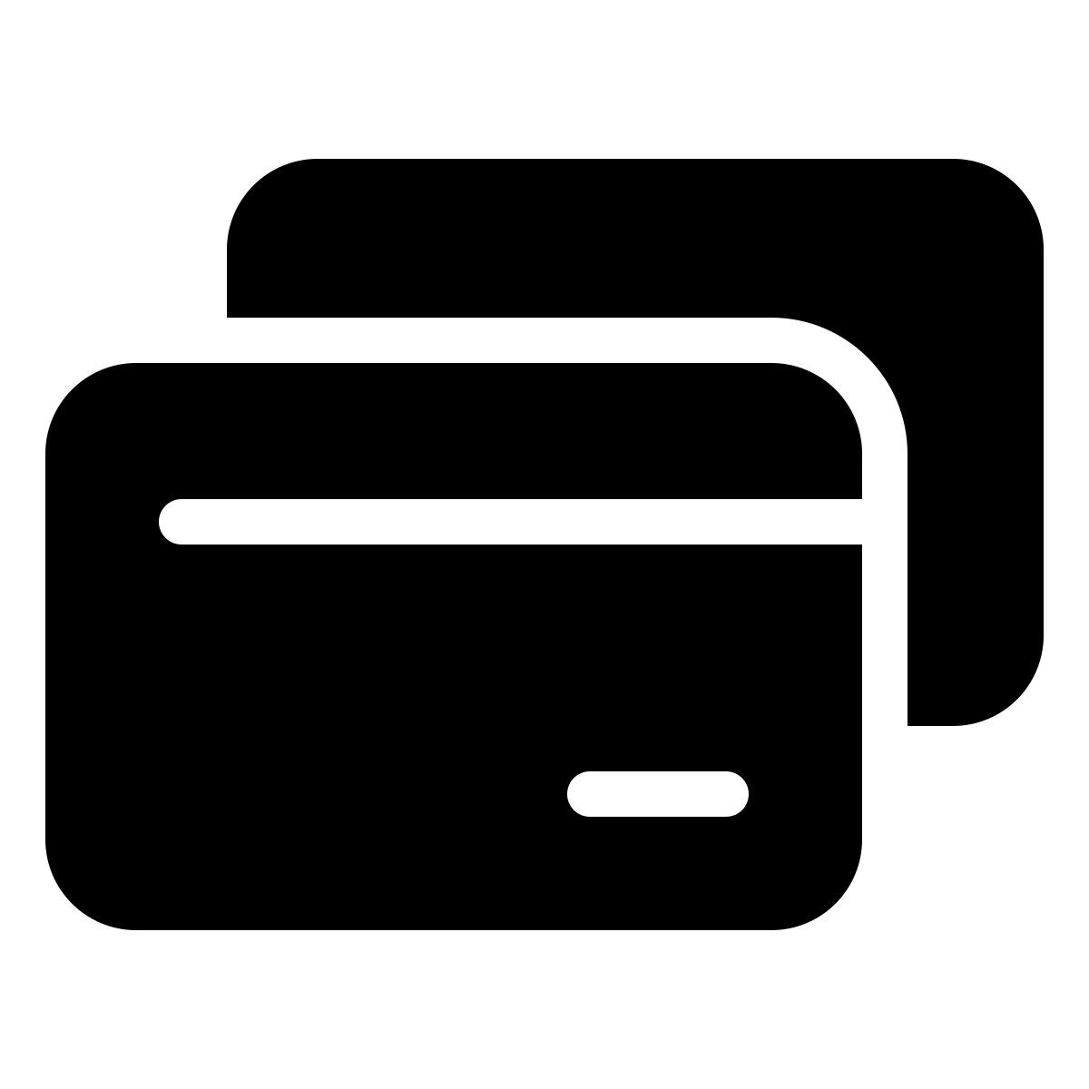 parakeet filled style bankkarten icon