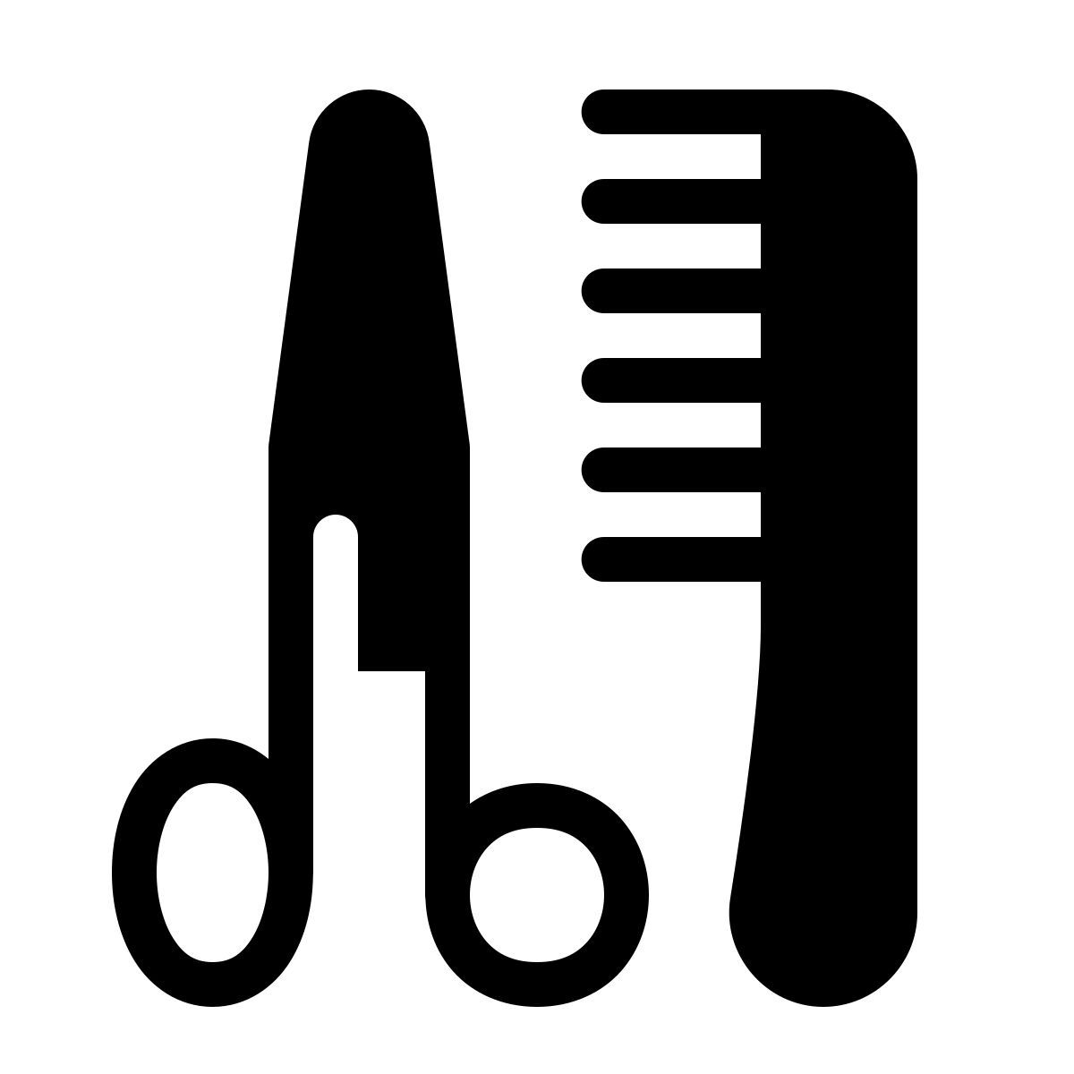 parakeet filled style barbershop icon