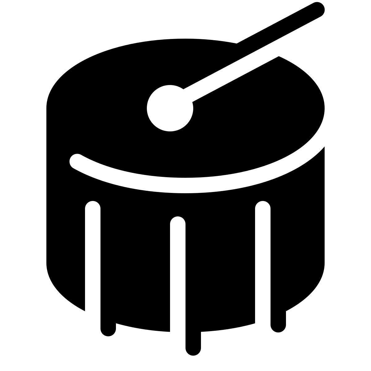 parakeet filled style grancassa icon