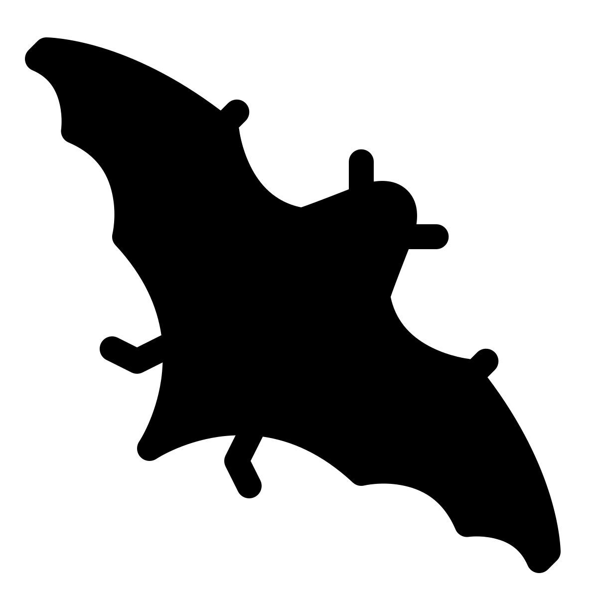 parakeet filled style fledermaus icon