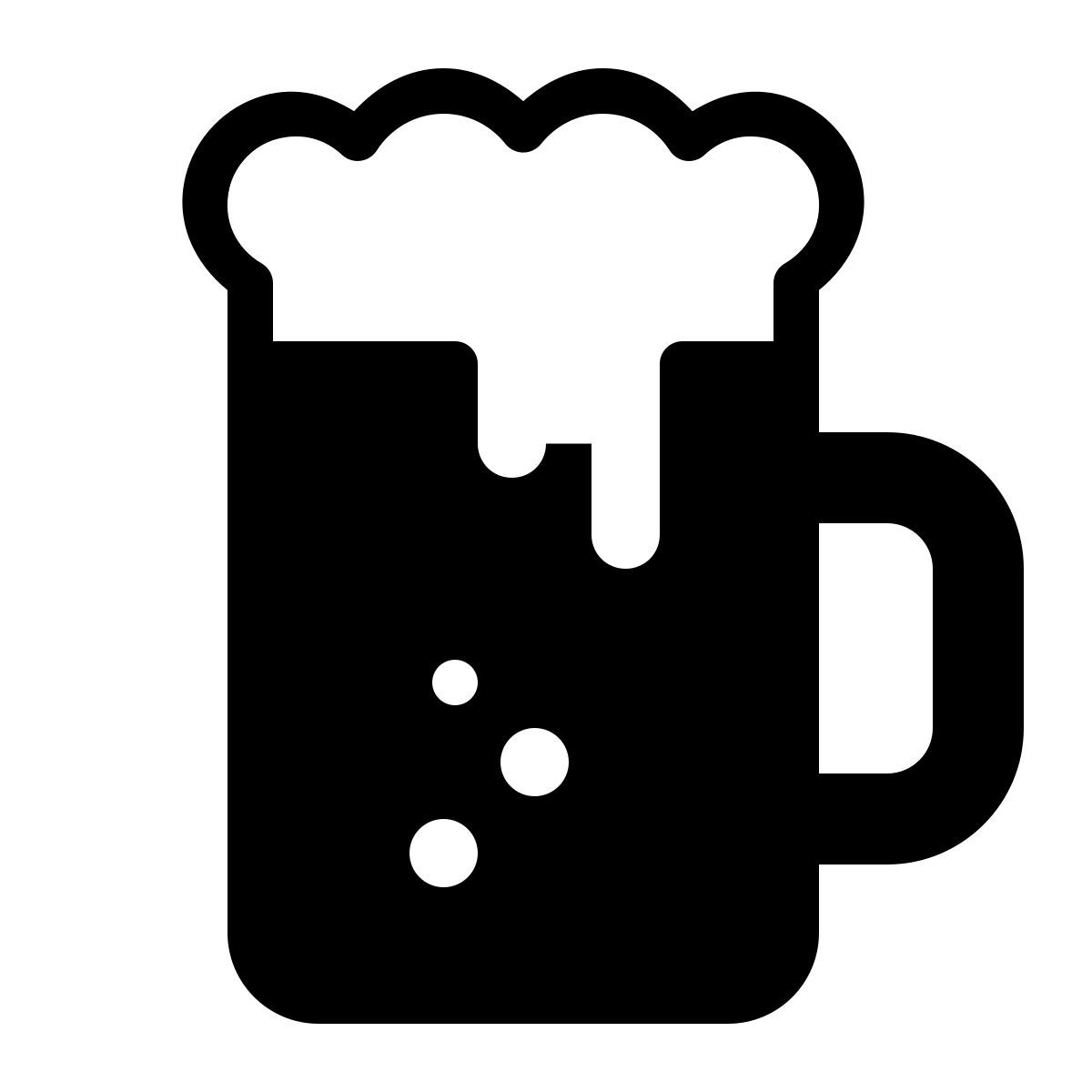 parakeet filled style ビール icon