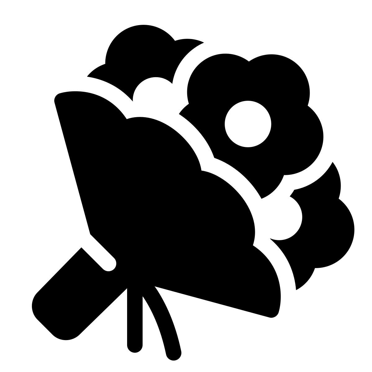 parakeet filled style brautstrauß icon