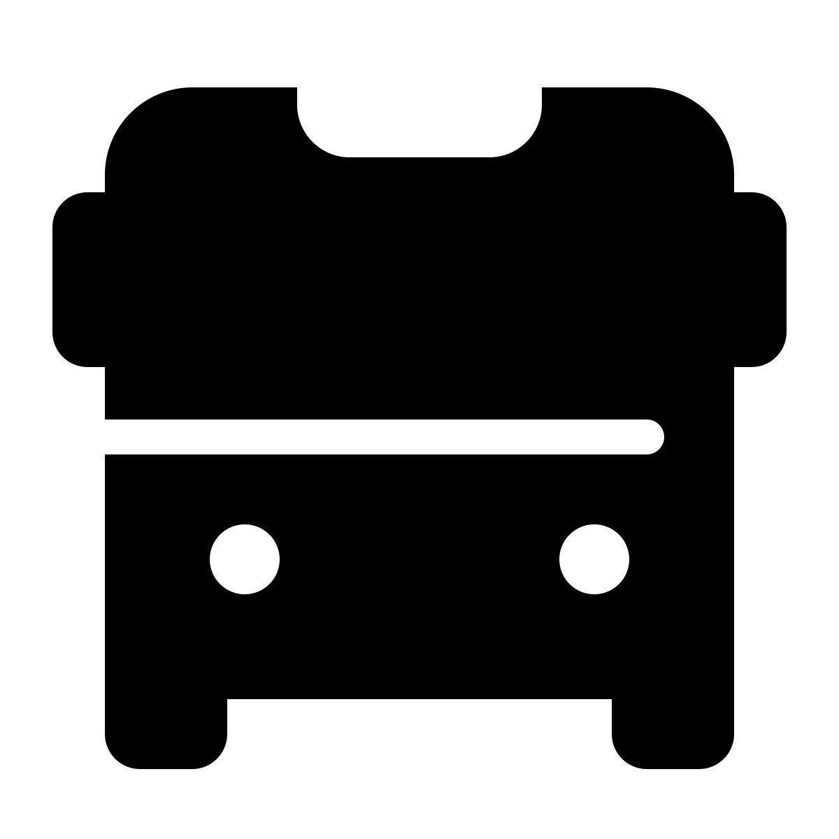 parakeet filled style autobús icon