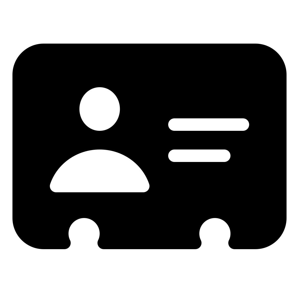 parakeet filled style contact details icon