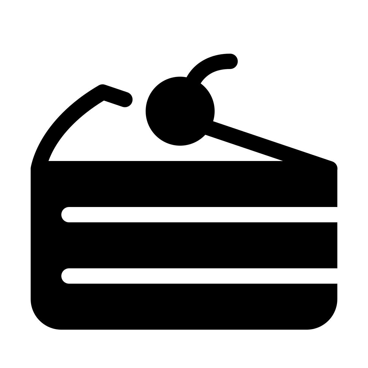 parakeet filled style torta icon