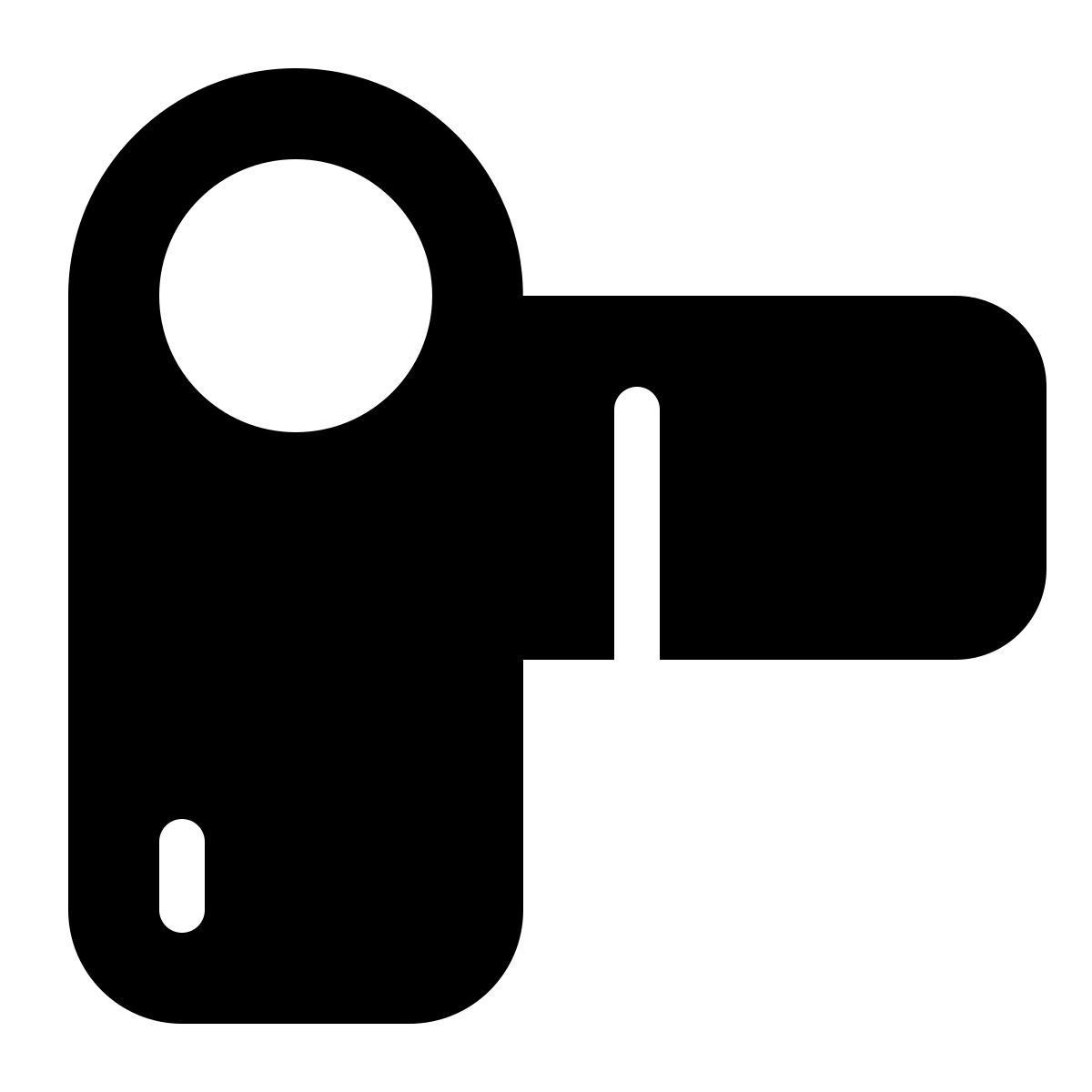 parakeet filled style camcorder icon