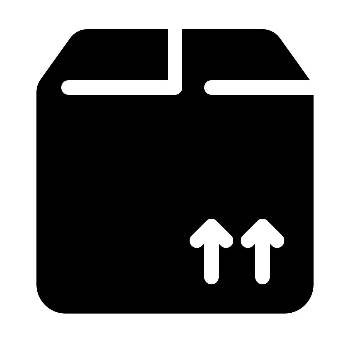 parakeet filled style pappkarton icon