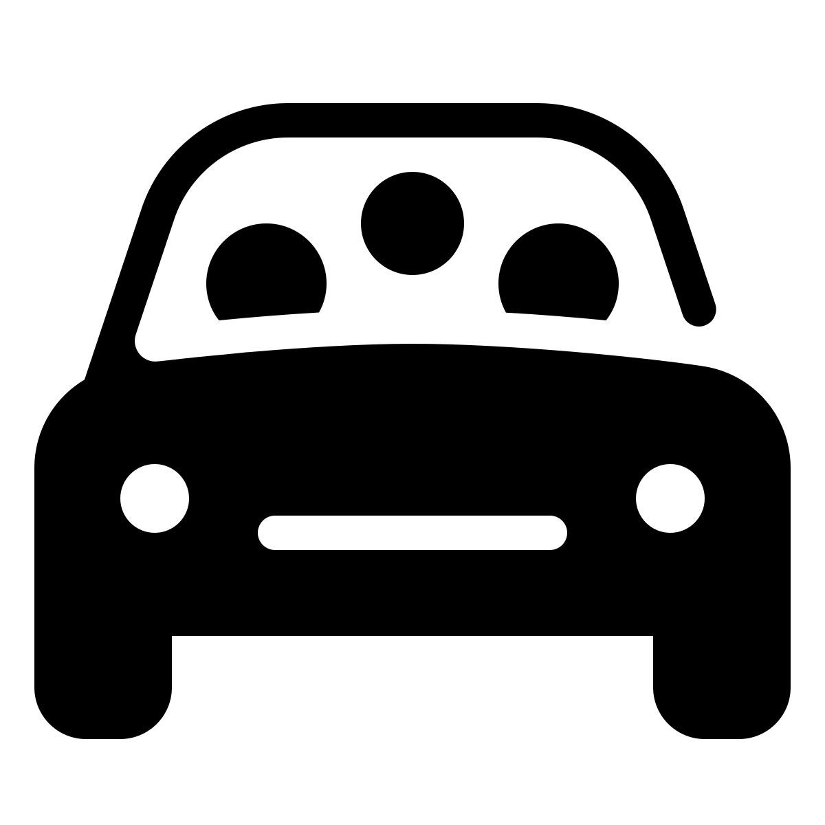parakeet filled style carpool icon
