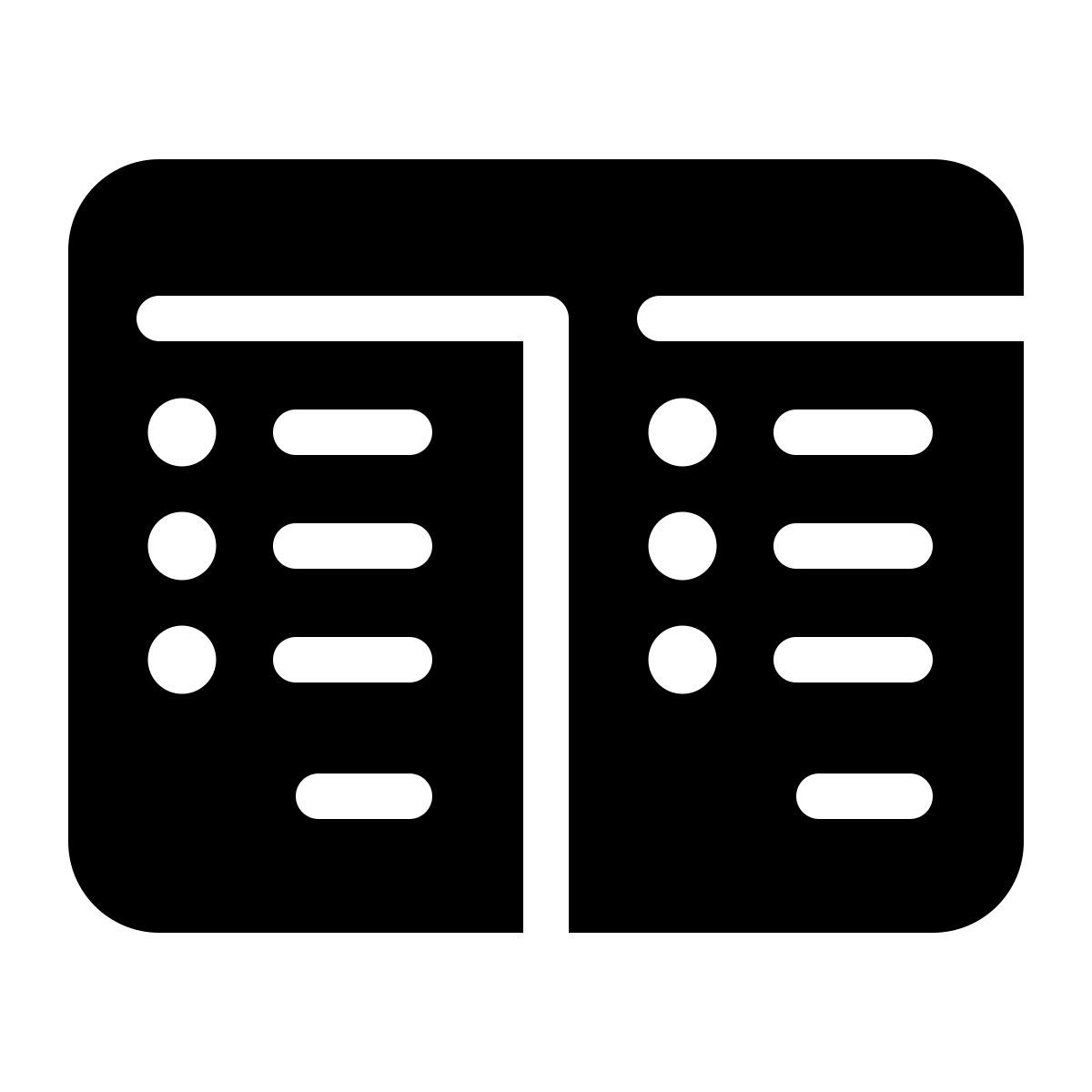 parakeet filled style libro de caja icon