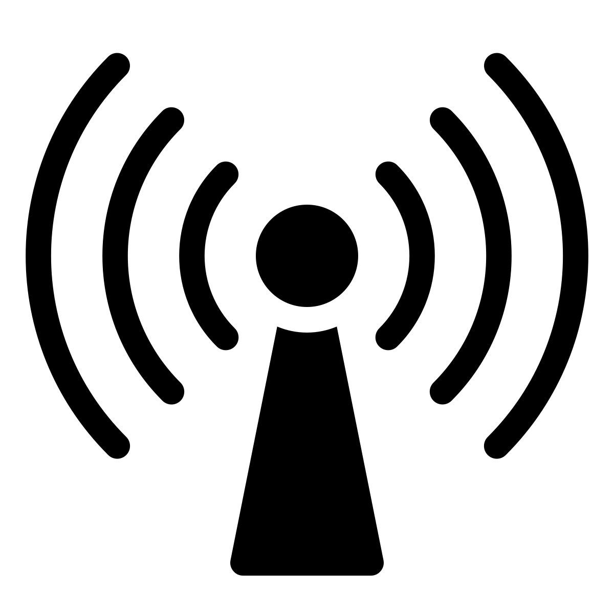 parakeet filled style 携帯電話ネットワーク icon