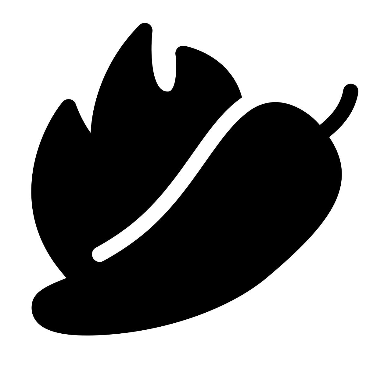 parakeet filled style peperoncino icon