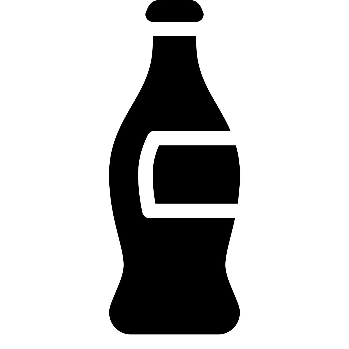 parakeet filled style cola icon