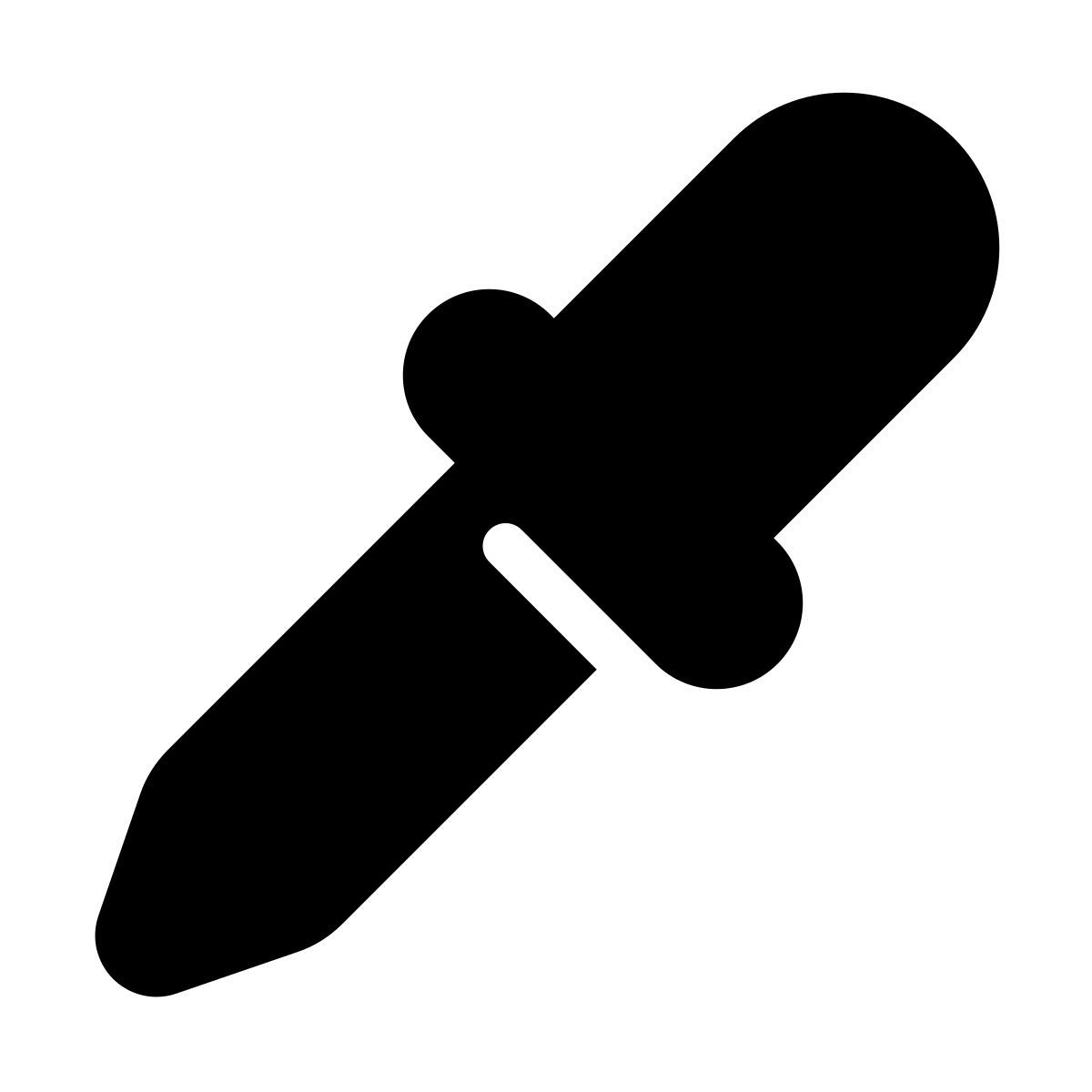 parakeet filled style contagocce colore icon