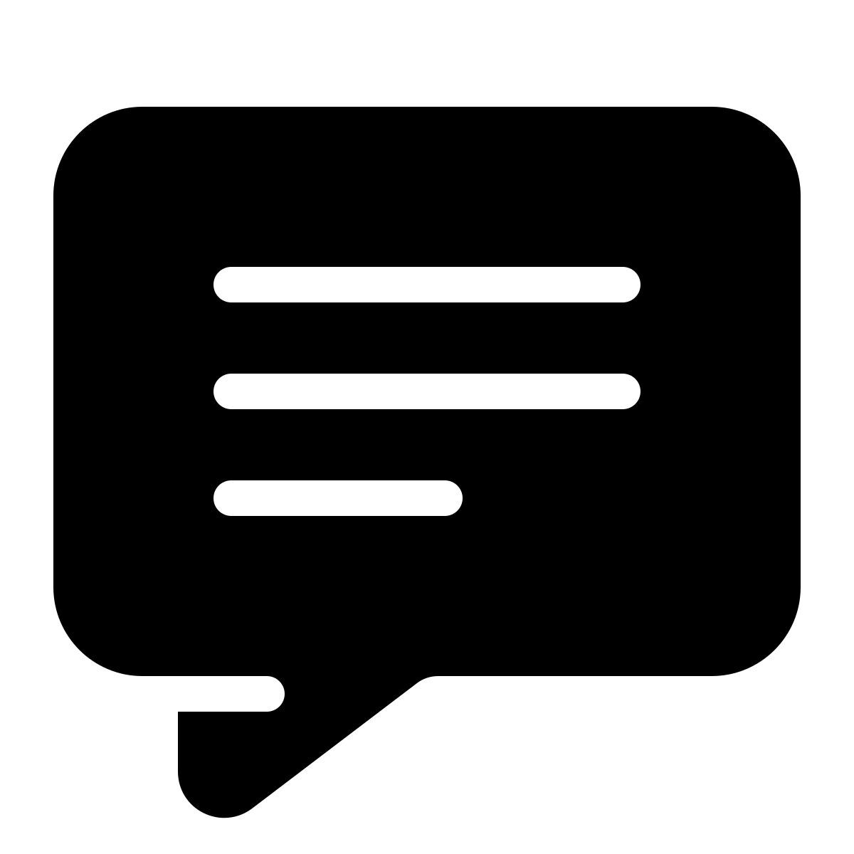 parakeet filled style comentarios icon