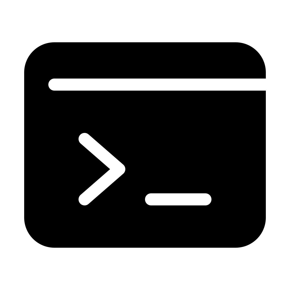 parakeet filled style console icon