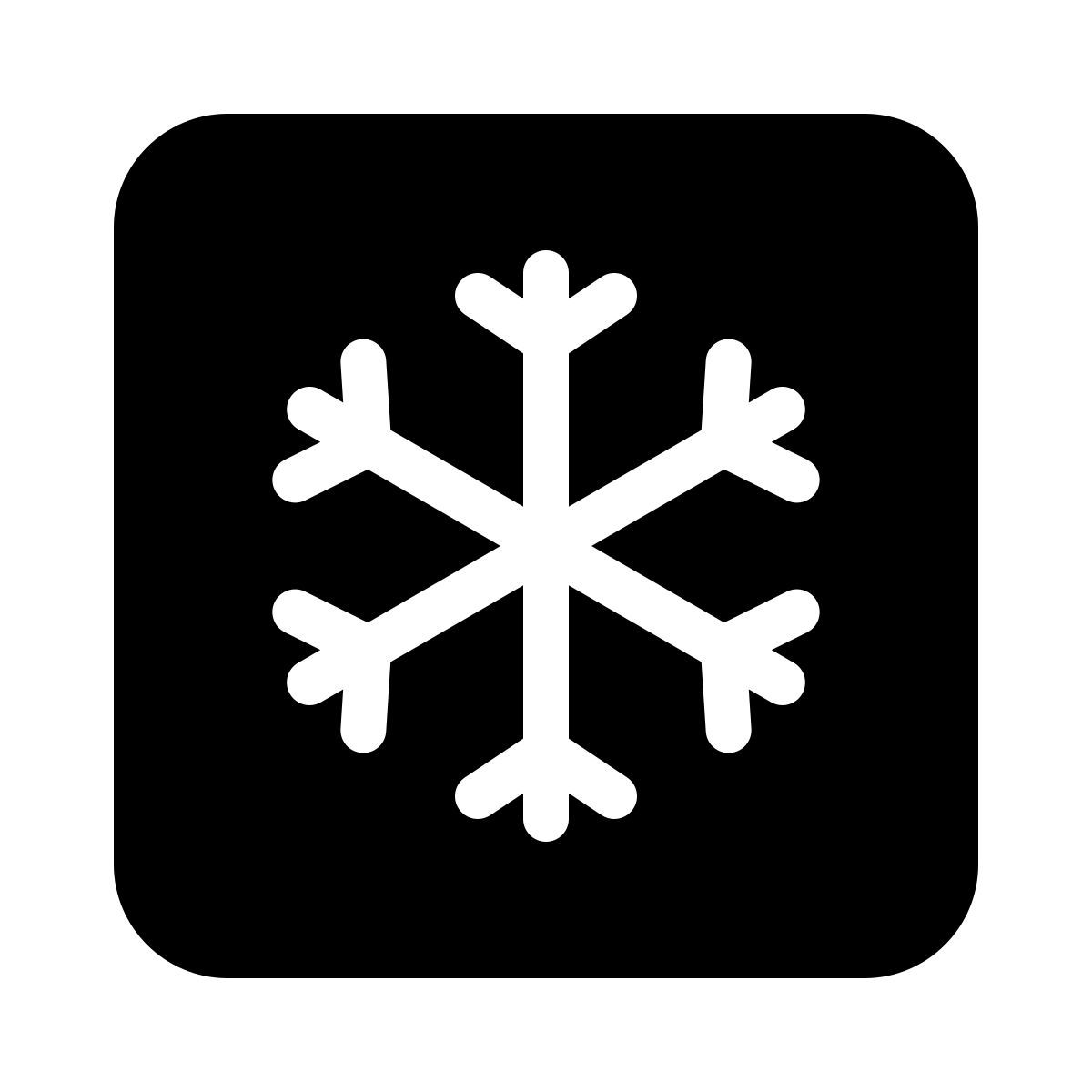 parakeet filled style refroidissement icon