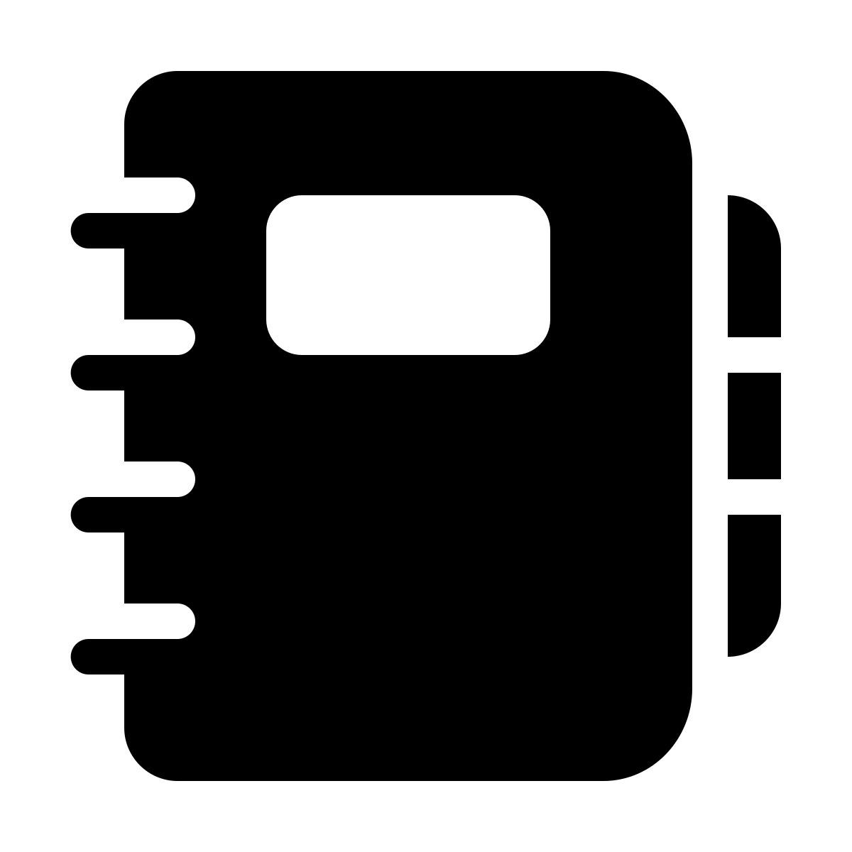 parakeet filled style copybook icon