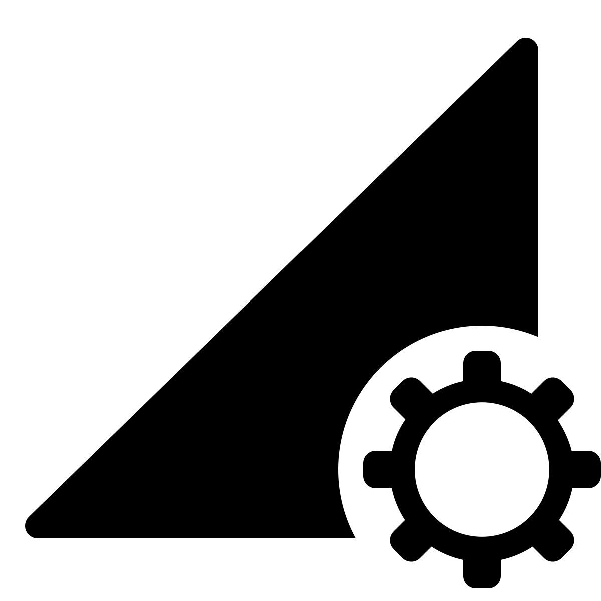 parakeet filled style data setting icon