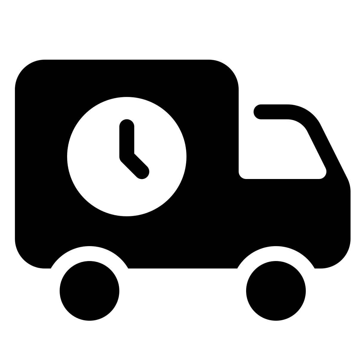 parakeet filled style delivery time icon