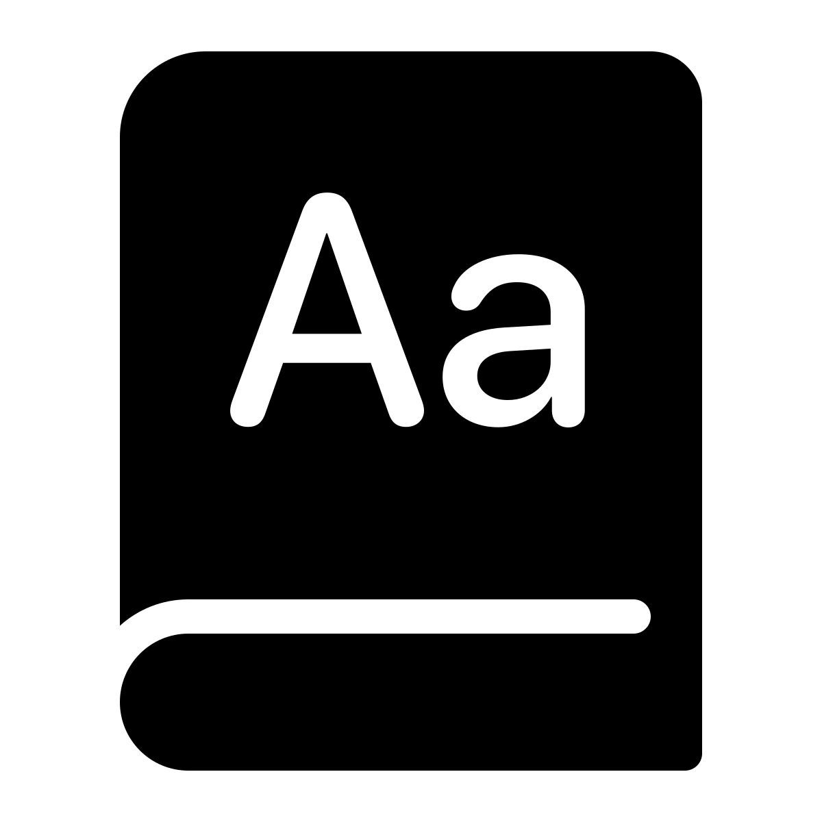 parakeet filled style dictionary icon