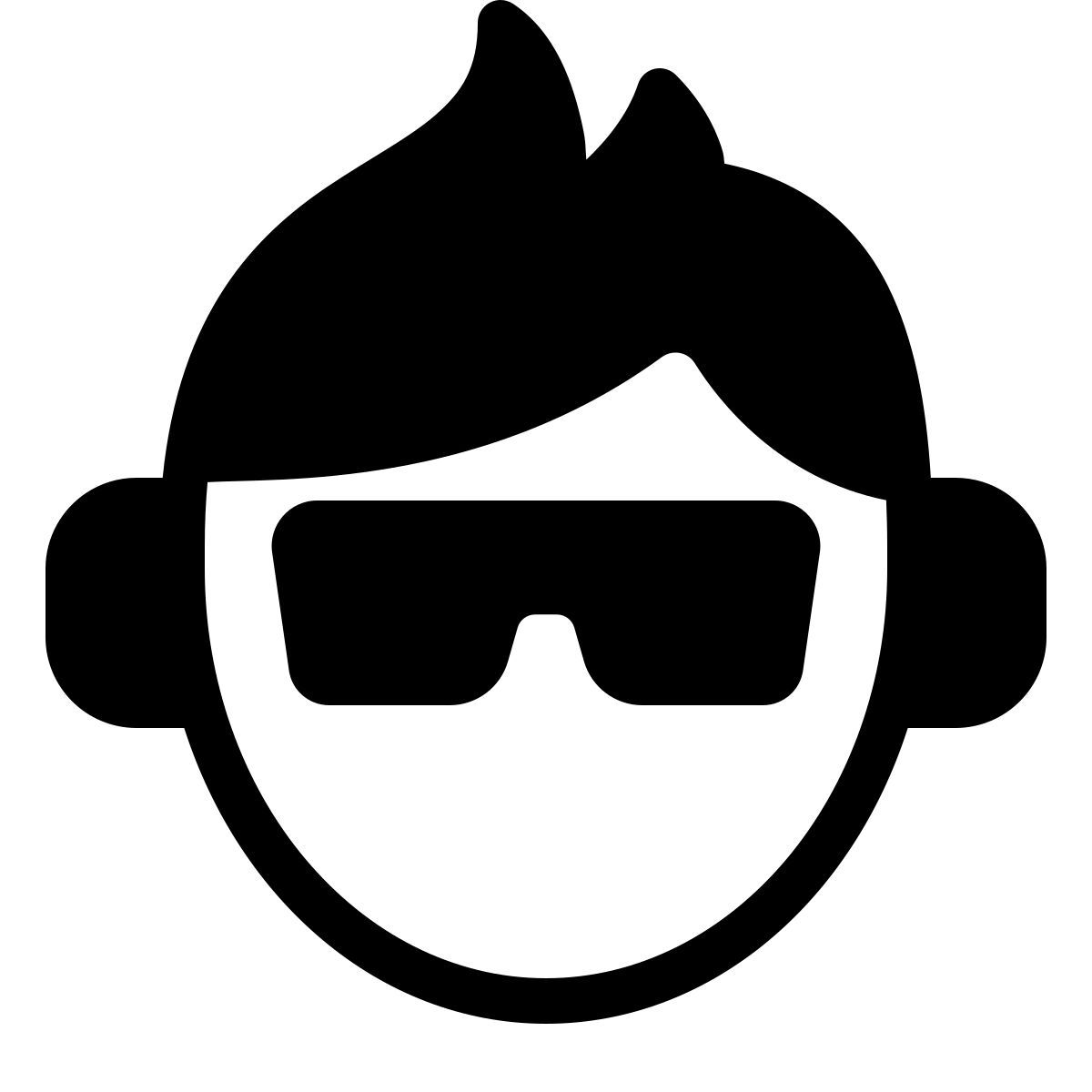 parakeet filled style диджей icon